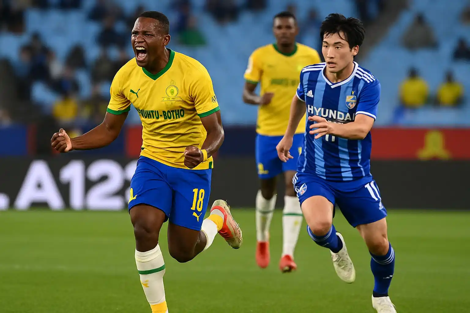 Mamelodi Sundowns FC khẳng định sức mạnh trước Ulsan Hyundai.