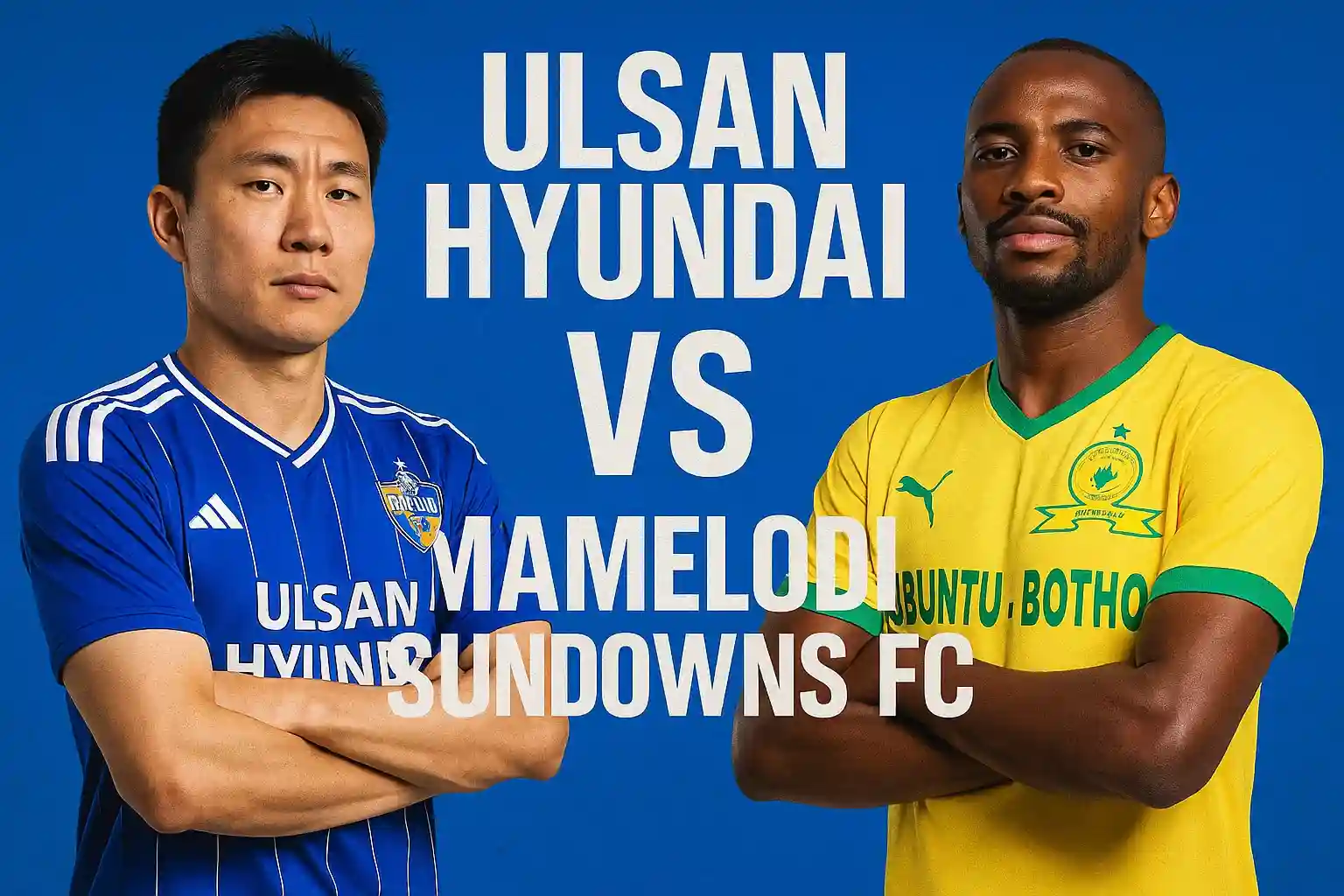 Ulsan Hyundai vs Mamelodi Sundowns FC - Tự tin đối đầu.