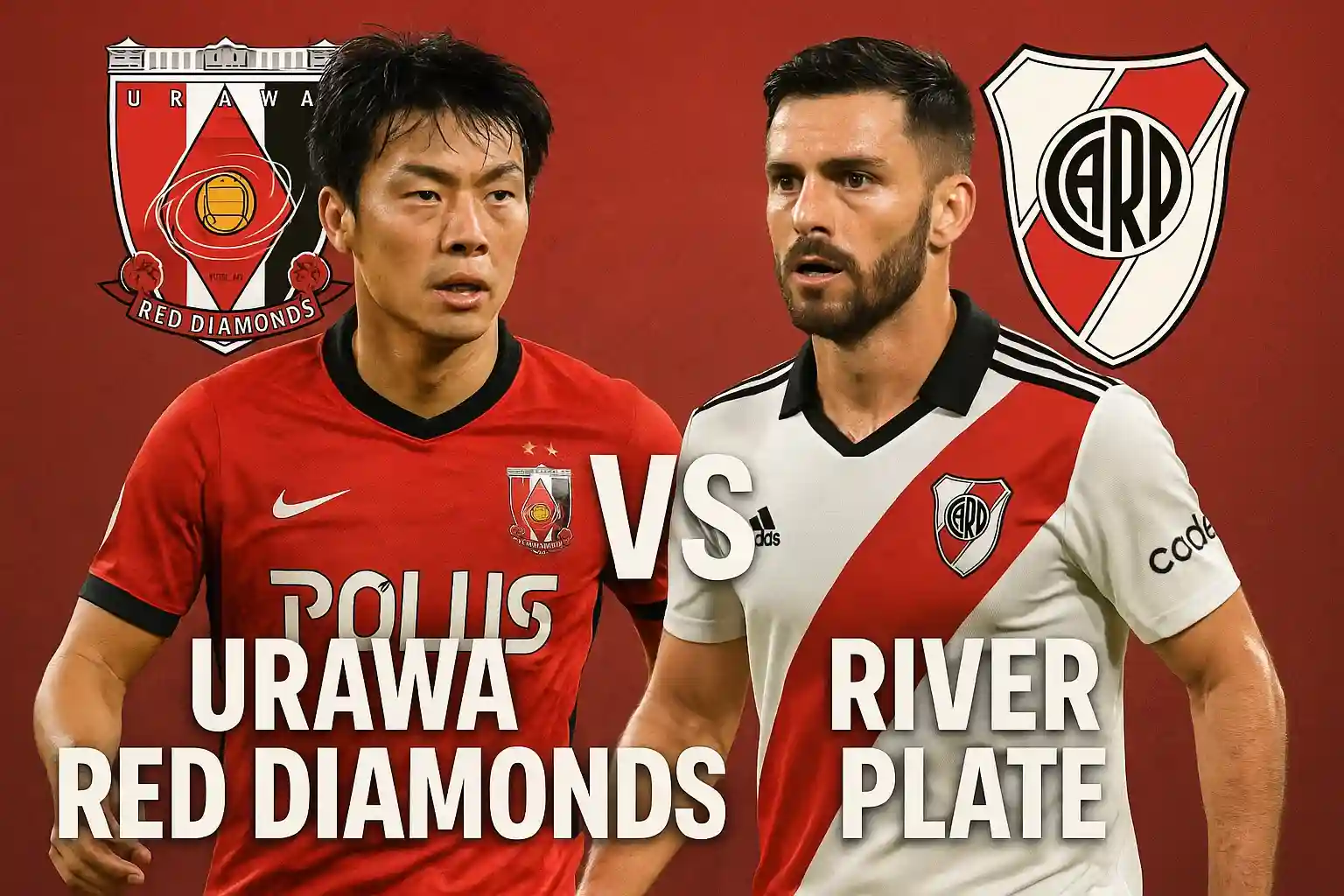 Urawa Red Diamonds sẵn sàng đối đầu với River Plate.