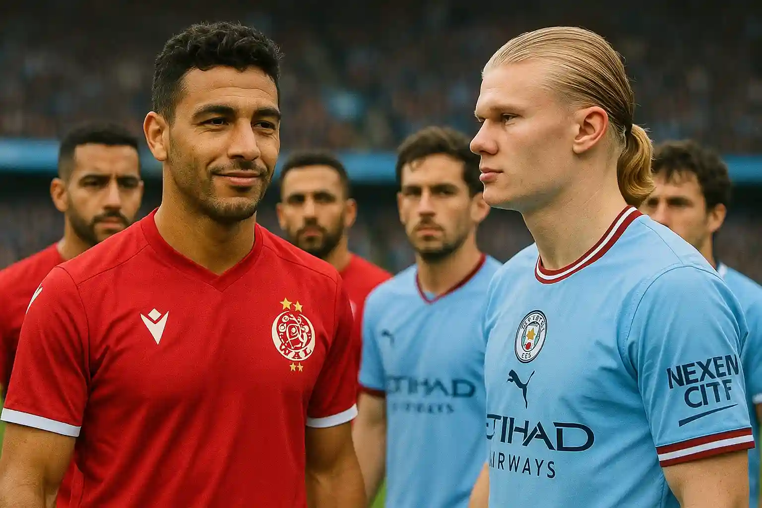 Wydad Casablanca chuẩn bị đầy tự tin đối đầu với Man City.